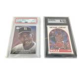 Graded Michael Jordan Card Lot 1989-90