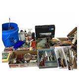 Kitchenware, Gas Stove, Cleaning Supplies, and Lig