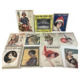 Early 20th-Century Illustrated Magazines and Sheet