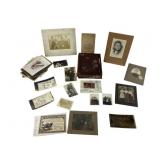 Photographs and Photo Album with Cabinet Cards and