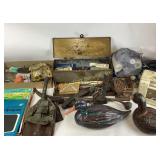 Tools, Radio, Decoy Ducks, Sandpaper, Painting Sup