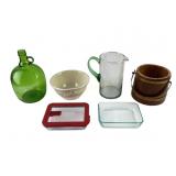 Glass and Ceramic Kitchenware Including Pyrex and