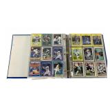 Baseball Cards Binder: Wade Boggs, Roger Clemens,