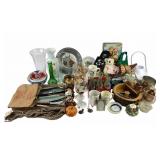 Decorative Glassware, Ceramics, Coca-Cola Bottles,