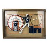 13x19 Vintage Fighting Clock Sign,