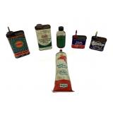 Automotive Oil and Lubricant Cans Including Permat