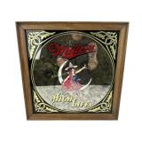 14x14 Vintage Millers High Life Mirror Sign