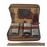 Menï¿½s Grooming Travel Set with Razor, Containers,