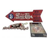 Sign Lot Tootsie Roll, NY Yankees