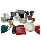 Deep Fryer, Chopper, Plates, Utensils