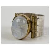 YS India .925 Sterling Silver Ring Size 10 with