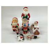 1995 empire small blow mold Santa, 1969 squeaking