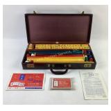 Royal Brand Mah Jongg Set With Instruction Book an