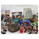 Toys, Calendars, Glassware, and Tools