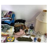 Handbags, Ceramic Decor, Blankets, Lampshades, and