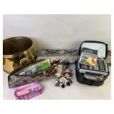 Knitting Items, Christmas Ornaments, Brass Planter