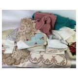 Textile Linens, Crochet, Embroidery, and Needlewor