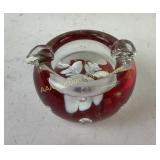 St Clair Weighted Glass Ashtray