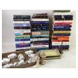 Fiction Hardcover and Paperback Books With Figurin