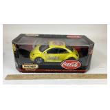 Matchbox Coca-Cola Yellow Volkswagen Beetle Die-Ca