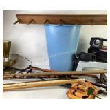 Tools, AC Delco Air Compressor, Bouillotte Lamp, C