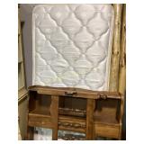 Twin Mattress With Wood Headboard