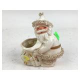 Napco spaghetti Santa planter, some crazing