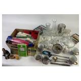 Candle Assortment, TWA Silverware, Cufflinks, Guat