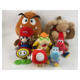 Super Mario (XL) Plush Lof Of 8