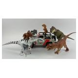 Jurassic Park Lot Jeep, Dinosaurus, Funko