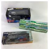 Die-Cast Model Cars and BP Toy Race Car Carriers