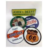 John Deere, Pepsi-Cola, Coca-Cola, Good Gulf, and