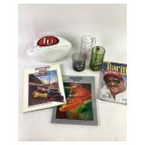 Indiana University Autographed Football, NASCAR Ye