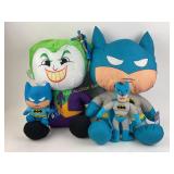 Batman & Joker Lot Large Plush,