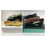 Comfort view 8.5 patent heels, new, high lights 9