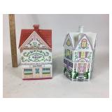 Lenox Village Canisters and Lazy Susan Server