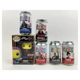 Funko Lot 5 Funko Sodas & Blacklight