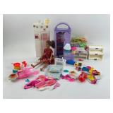 Vintage Barbie Lot, Furniture, Clothing
