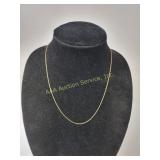10K Gold Chain Necklace 1.248g