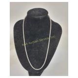 .925 Italy Sterling Silver Chain Necklace 8.48g