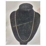 Italy .925 Sterling Silver Chain Necklace 2.8g