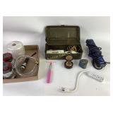 Electric Lanterns, Compass, Tackle Box, Extension
