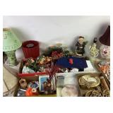 Home Decor, Holiday Decorations, and Table Lamp As