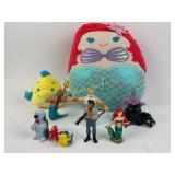 10 Piece Little Mermaid Lot Vintage