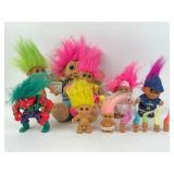 Lot Of 12 Vintage Trolls