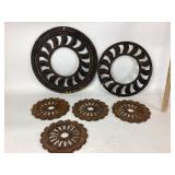 Industrial Cast Iron Circular Gears and Grates