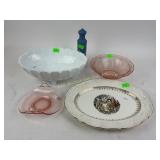 Depression, milk glass, Avon Perfume Bottle