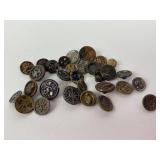 Victorian picture buttons 19th century