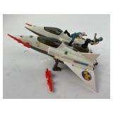 Coleco 1986 starcom starhawk with weapons and 1