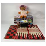 Childrenï¿½s DVDs, Stuffed Doll, Small Toys, and Bac